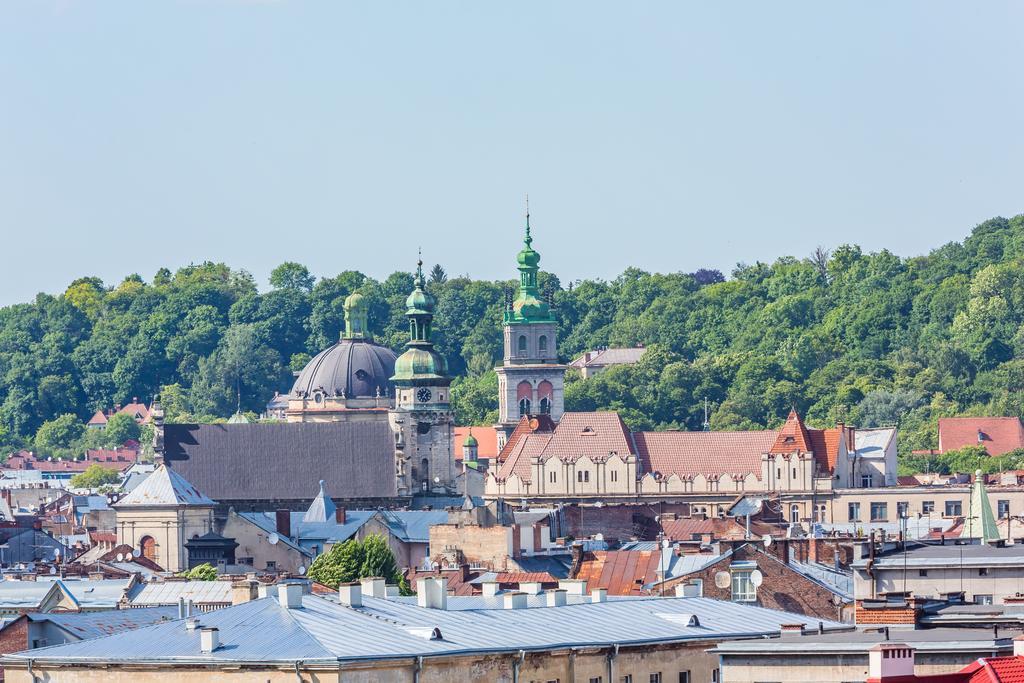 Apartment On Arkhipenka With Panorama View Lviv Buitenkant foto