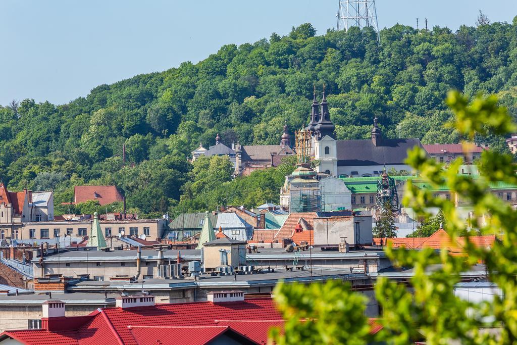 Apartment On Arkhipenka With Panorama View Lviv Buitenkant foto
